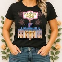 DaddyS Home Trump Dancing Celebrate Winner Maga Sequel Women's T-Shirt thumb 2