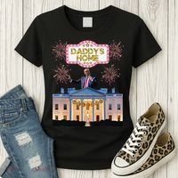 DaddyS Home Trump Dancing Celebrate Winner Maga Sequel Women's T-Shirt thumb 3
