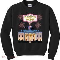 DaddyS Home Trump Dancing Celebrate Winner Maga Sequel Kids Sweatshirt thumb 0