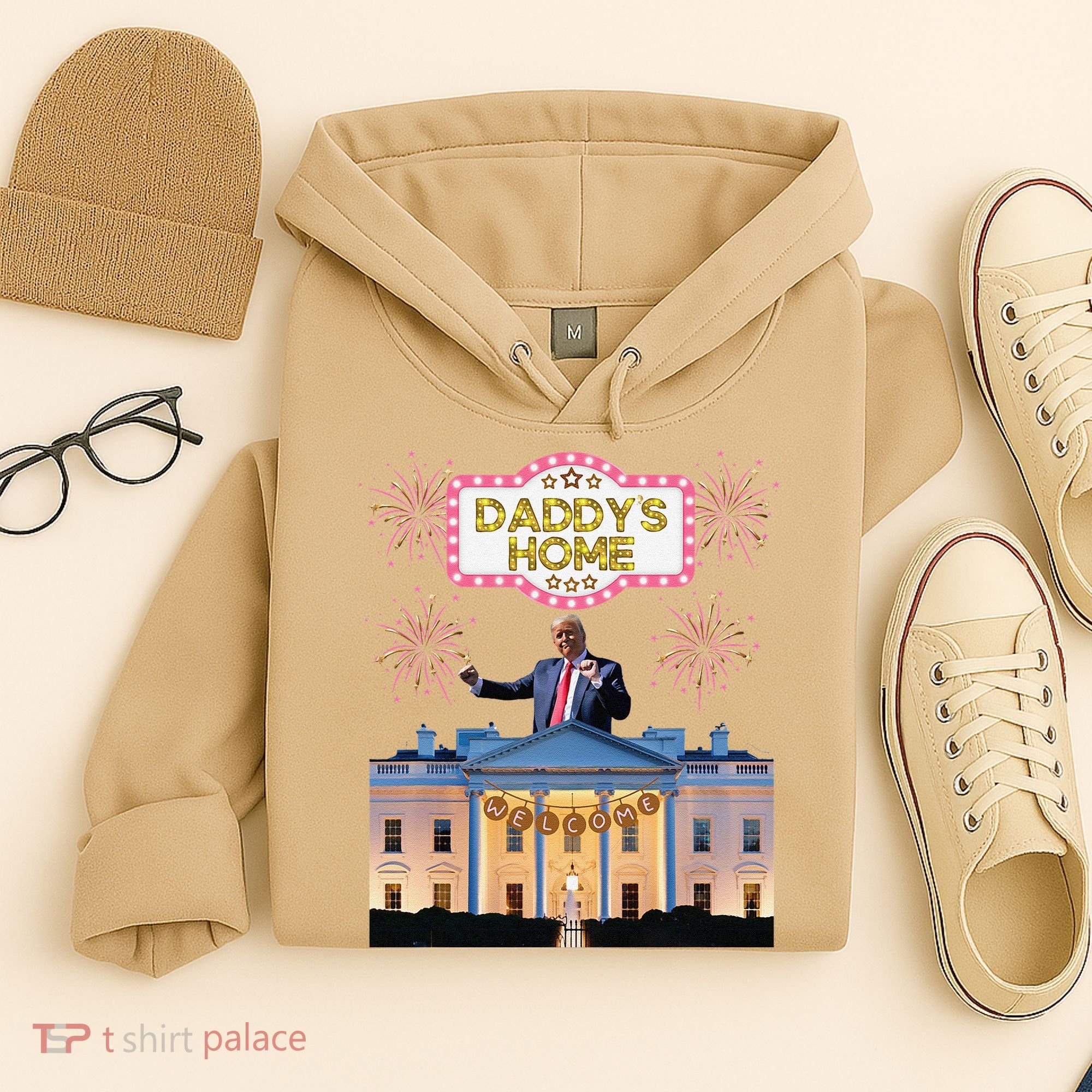 DaddyS Home Trump Dancing Celebrate Winner Maga Sequel Hoodie