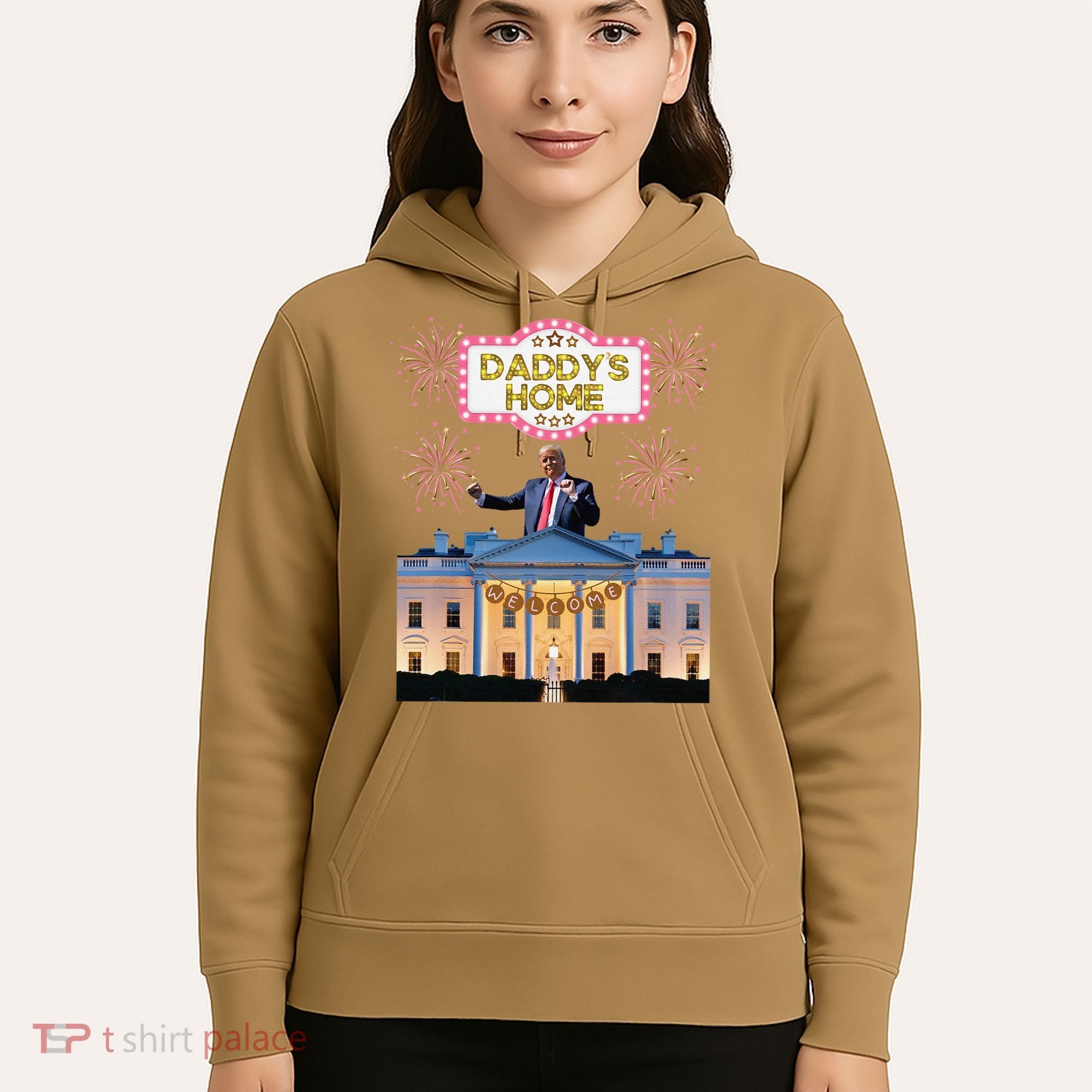 DaddyS Home Trump Dancing Celebrate Winner Maga Sequel Hoodie
