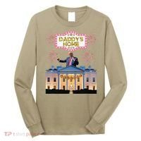 DaddyS Home Trump Dancing Celebrate Winner Maga Sequel Long Sleeve Shirt thumb 0