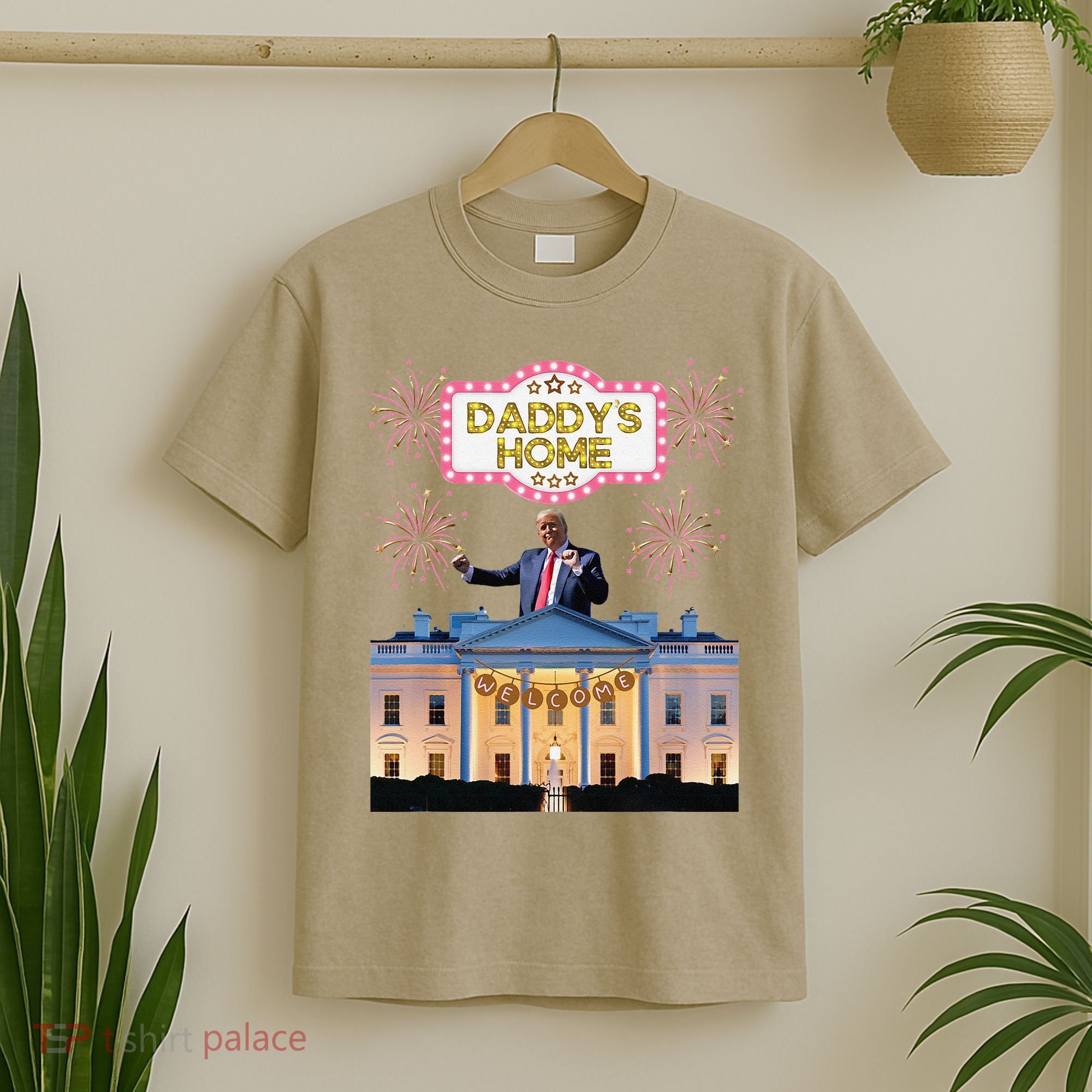 DaddyS Home Trump Dancing Celebrate Winner Maga Sequel T-Shirt