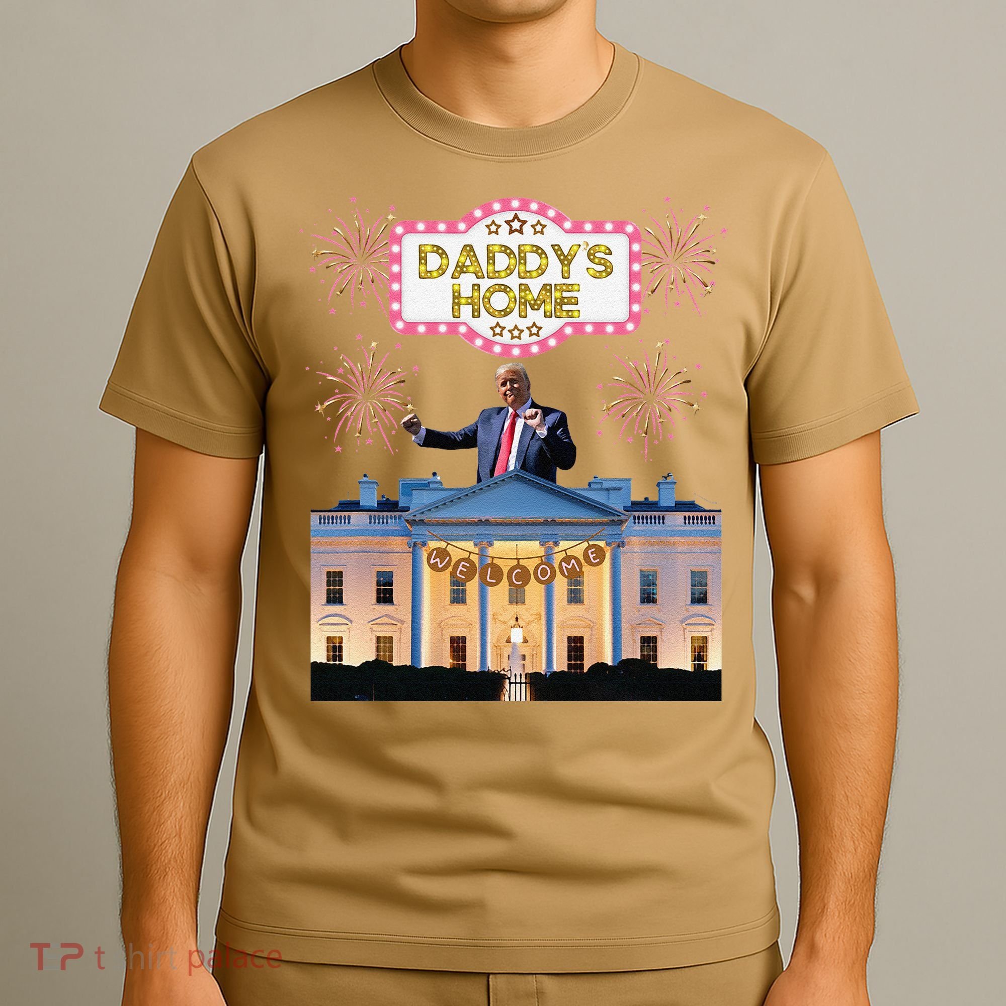 DaddyS Home Trump Dancing Celebrate Winner Maga Sequel T-Shirt