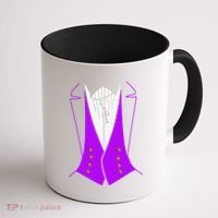 Dracula Halloween Tuxedo Costume Funny Party Coffee Mug thumb 1