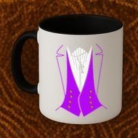 Dracula Halloween Tuxedo Costume Funny Party Coffee Mug thumb 2