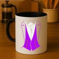 Dracula Halloween Tuxedo Costume Funny Party Coffee Mug thumb 4