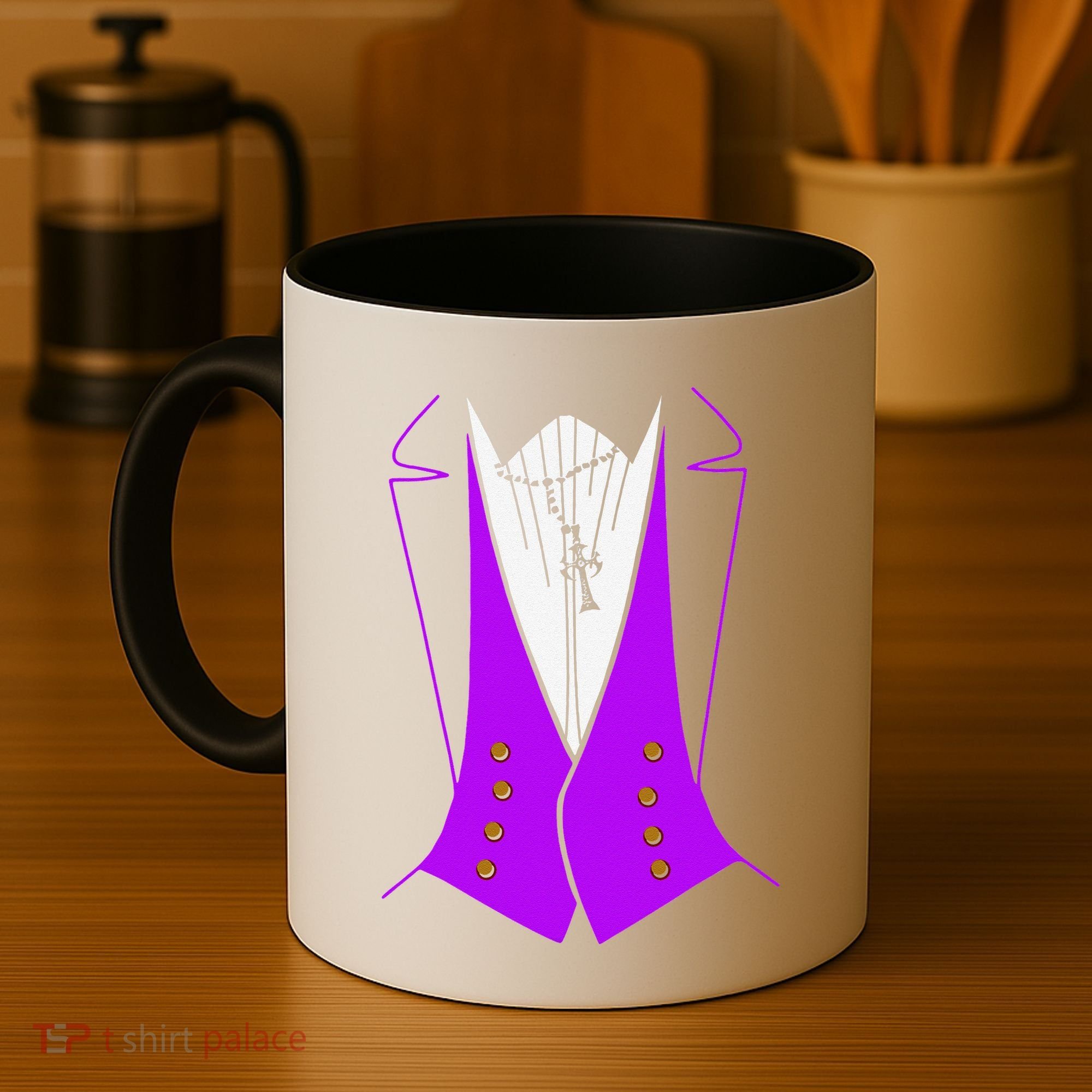 Dracula Halloween Tuxedo Costume Funny Party Coffee Mug
