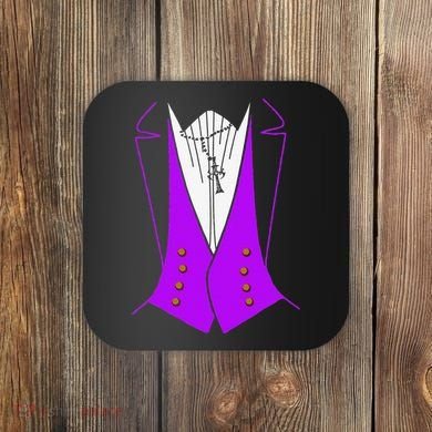 Dracula Halloween Tuxedo Costume Funny Party Coaster