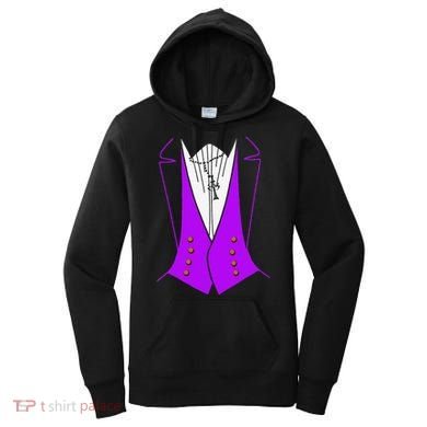 Dracula Halloween Tuxedo Costume Funny Party Women's Hoodie