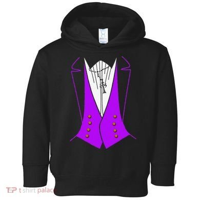Dracula Halloween Tuxedo Costume Funny Party Toddler Hoodie