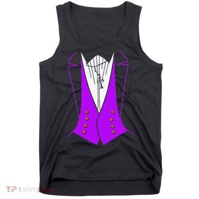 Dracula Halloween Tuxedo Costume Funny Party Tank Top