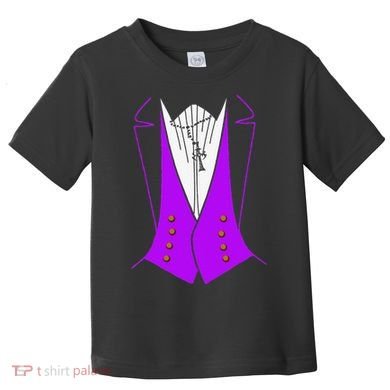 Dracula Halloween Tuxedo Costume Funny Party Toddler T-Shirt
