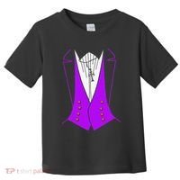 Dracula Halloween Tuxedo Costume Funny Party Toddler T-Shirt thumb 0