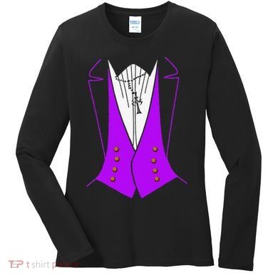 Dracula Halloween Tuxedo Costume Funny Party Women's Long Sleeve Shirt