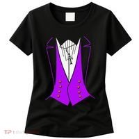 Dracula Halloween Tuxedo Costume Funny Party Women's T-Shirt thumb 0