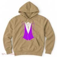 Dracula Halloween Tuxedo Costume Funny Party Hoodie thumb 0