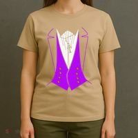 Dracula Halloween Tuxedo Costume Funny Party T-Shirt thumb 4