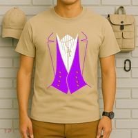 Dracula Halloween Tuxedo Costume Funny Party T-Shirt thumb 6