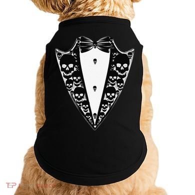Dracula Halloween Tuxedo Costume Vlad Tepes Doggie Tank