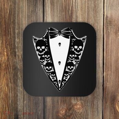 Dracula Halloween Tuxedo Costume Vlad Tepes Coaster