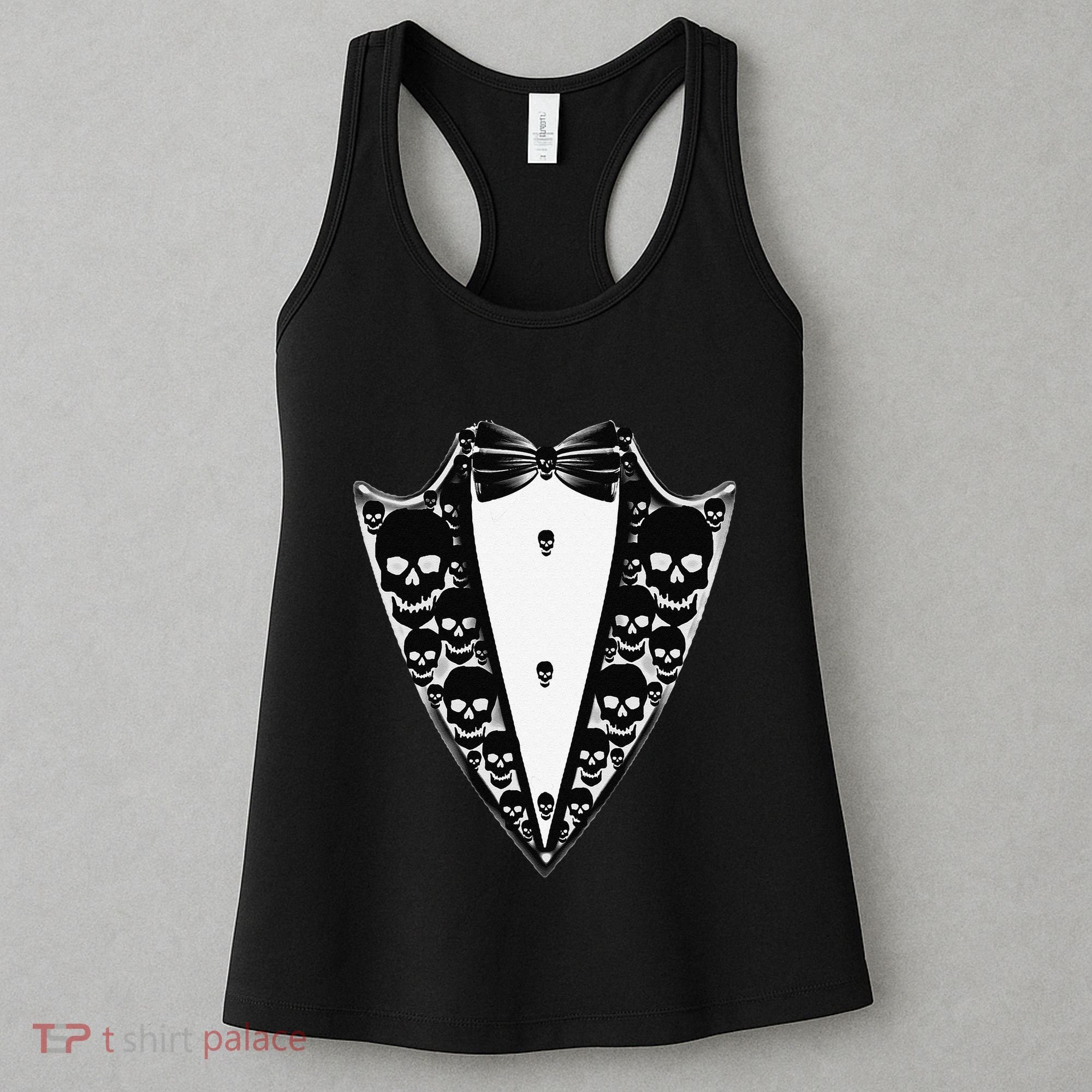 Dracula Halloween Tuxedo Costume Vlad Tepes Women's Tank Top