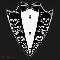 Dracula Halloween Tuxedo Costume Vlad Tepes Baby Bodysuit thumb 2