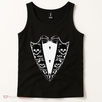 Dracula Halloween Tuxedo Costume Vlad Tepes Tank Top thumb 2