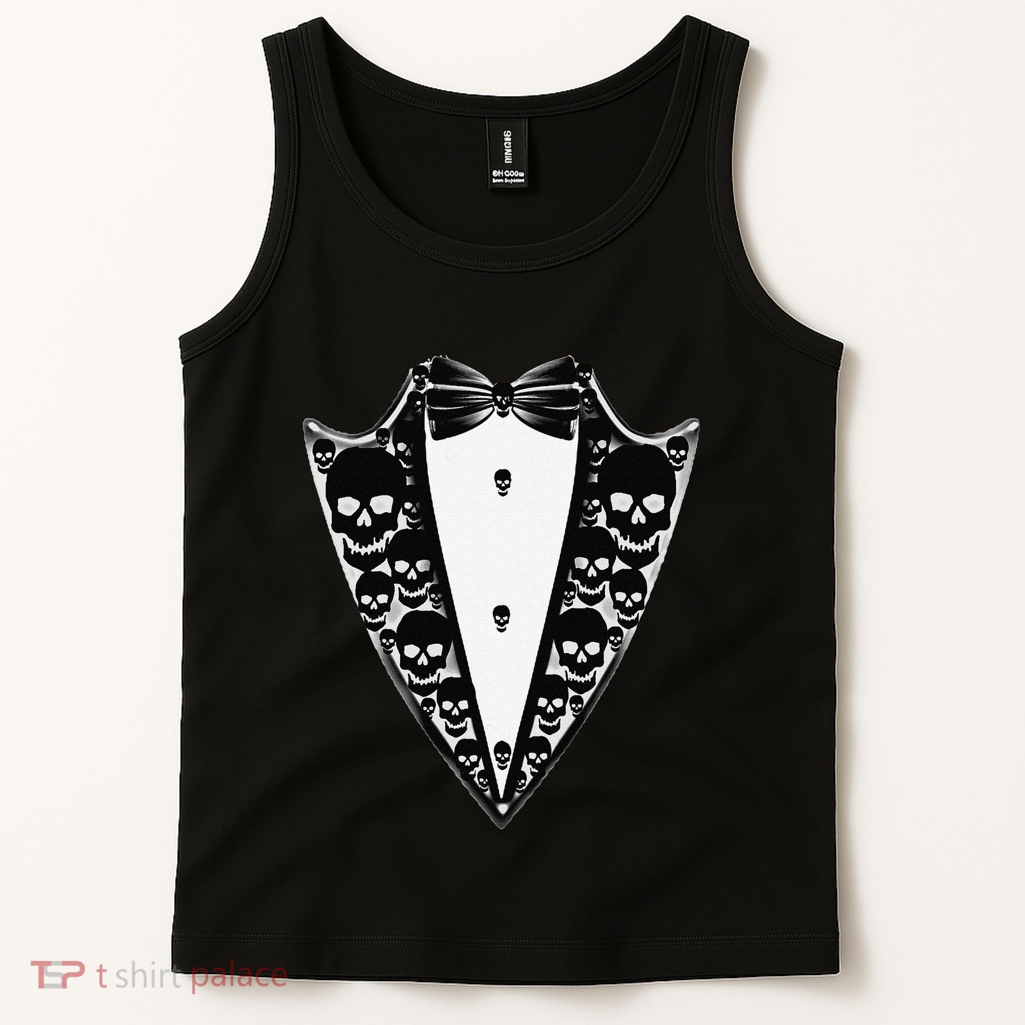 Dracula Halloween Tuxedo Costume Vlad Tepes Tank Top