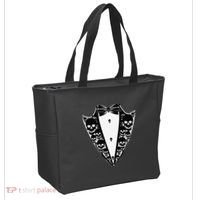 Dracula Halloween Tuxedo Costume Vlad Tepes Tote Bag thumb 2