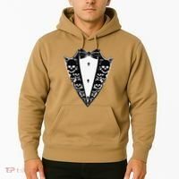 Dracula Halloween Tuxedo Costume Vlad Tepes Hoodie thumb 2