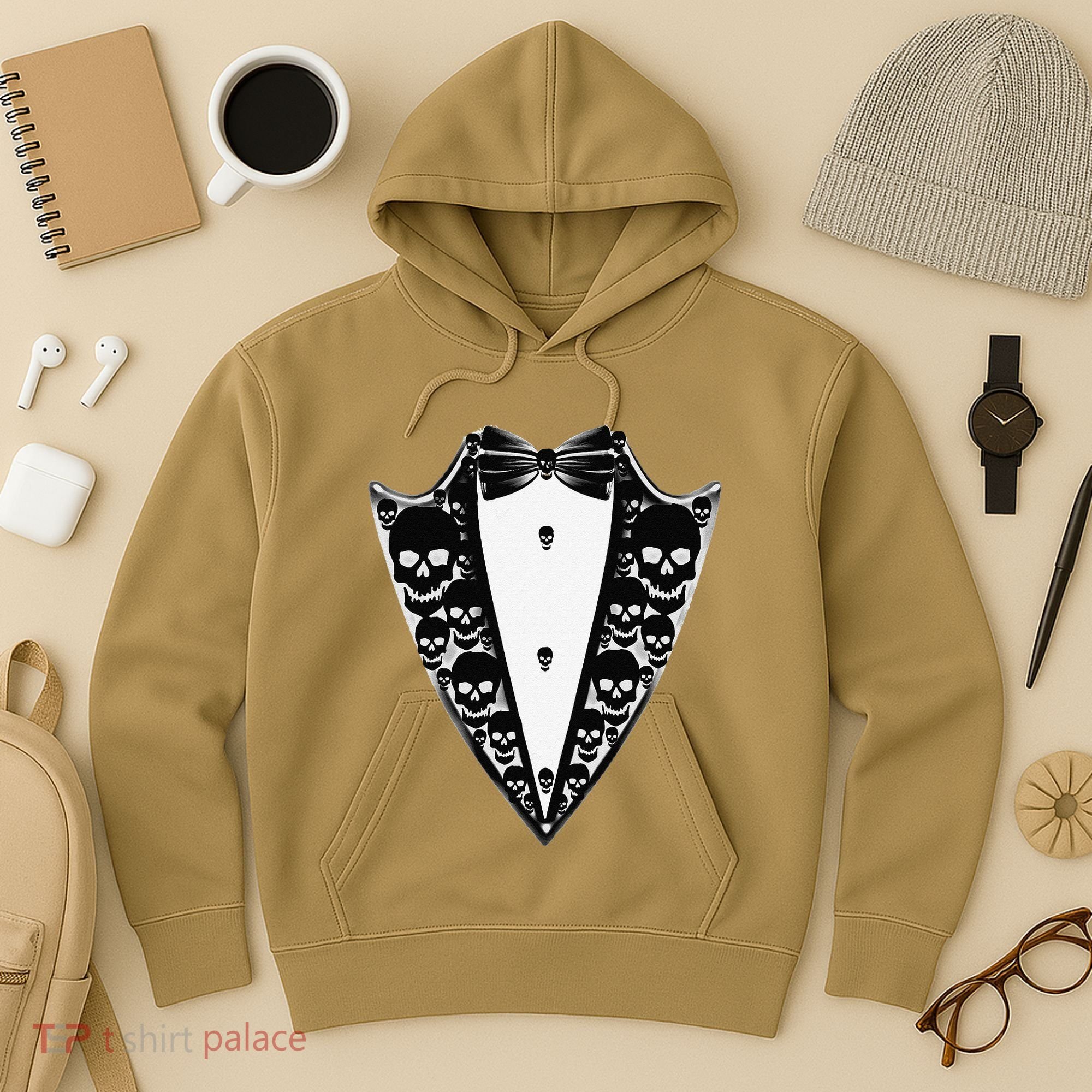 Dracula Halloween Tuxedo Costume Vlad Tepes Hoodie