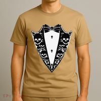Dracula Halloween Tuxedo Costume Vlad Tepes T-Shirt thumb 3