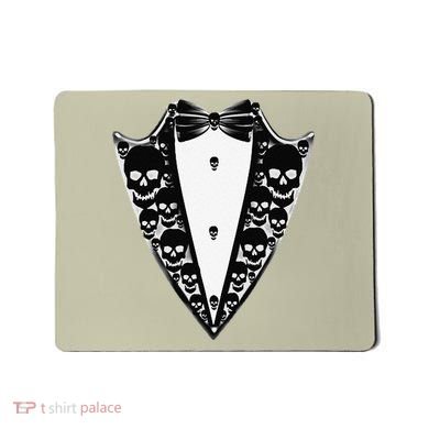 Dracula Halloween Tuxedo Costume Vlad Tepes Mousepad