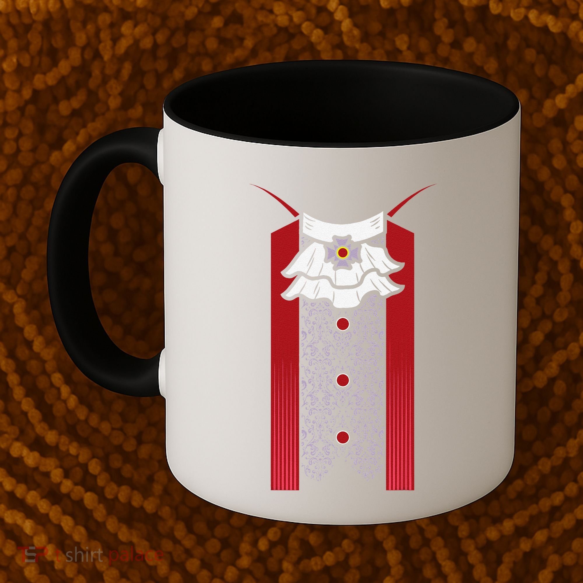 Dracula Halloween Tuxedo Vlad Tepes Costume V2 Coffee Mug