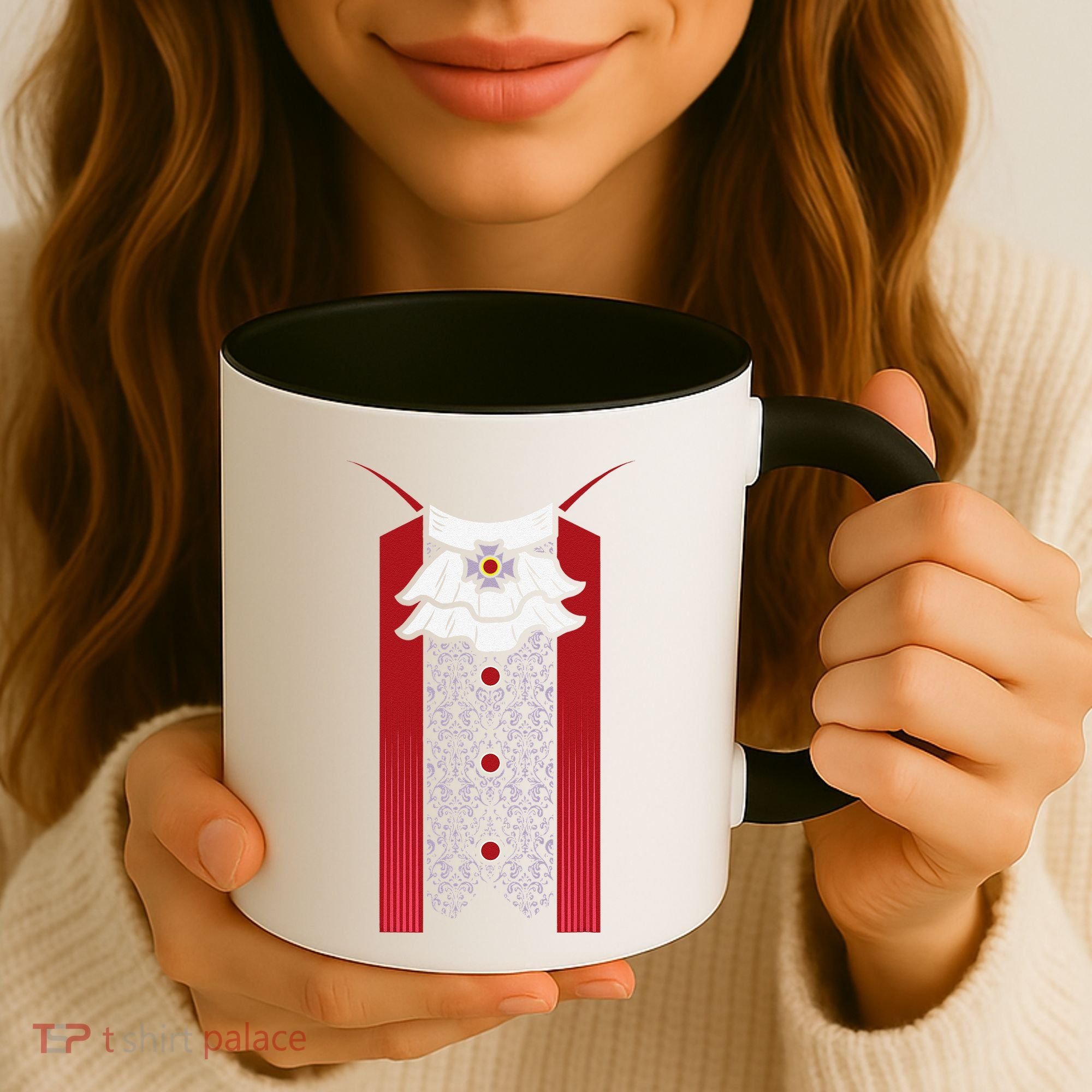 Dracula Halloween Tuxedo Vlad Tepes Costume V2 Coffee Mug