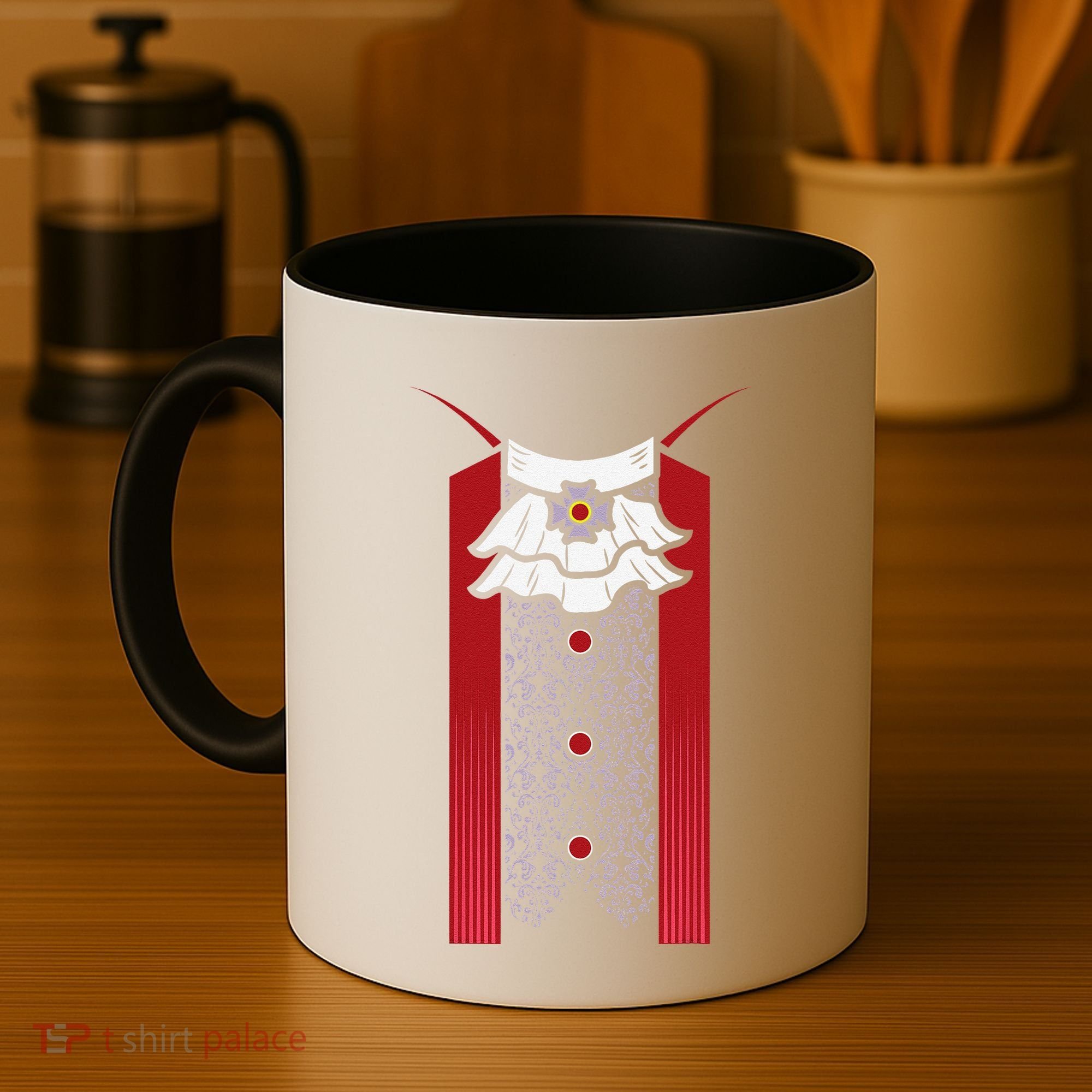 Dracula Halloween Tuxedo Vlad Tepes Costume V2 Coffee Mug