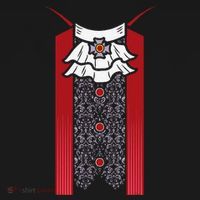 Dracula Halloween Tuxedo Vlad Tepes Costume V2 Baby Bodysuit thumb 2