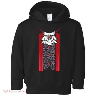 Dracula Halloween Tuxedo Vlad Tepes Costume V2 Toddler Hoodie