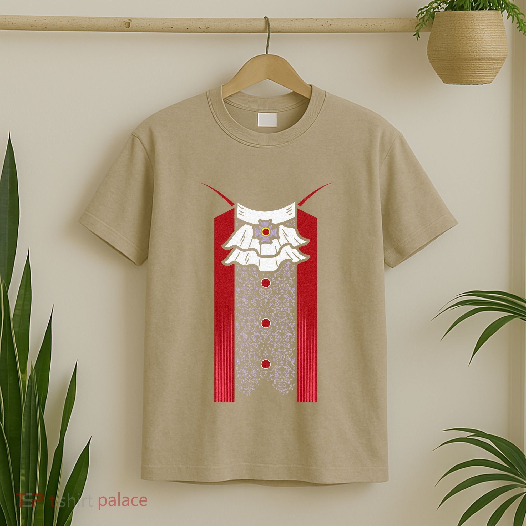 Dracula Halloween Tuxedo Vlad Tepes Costume V2 T-Shirt