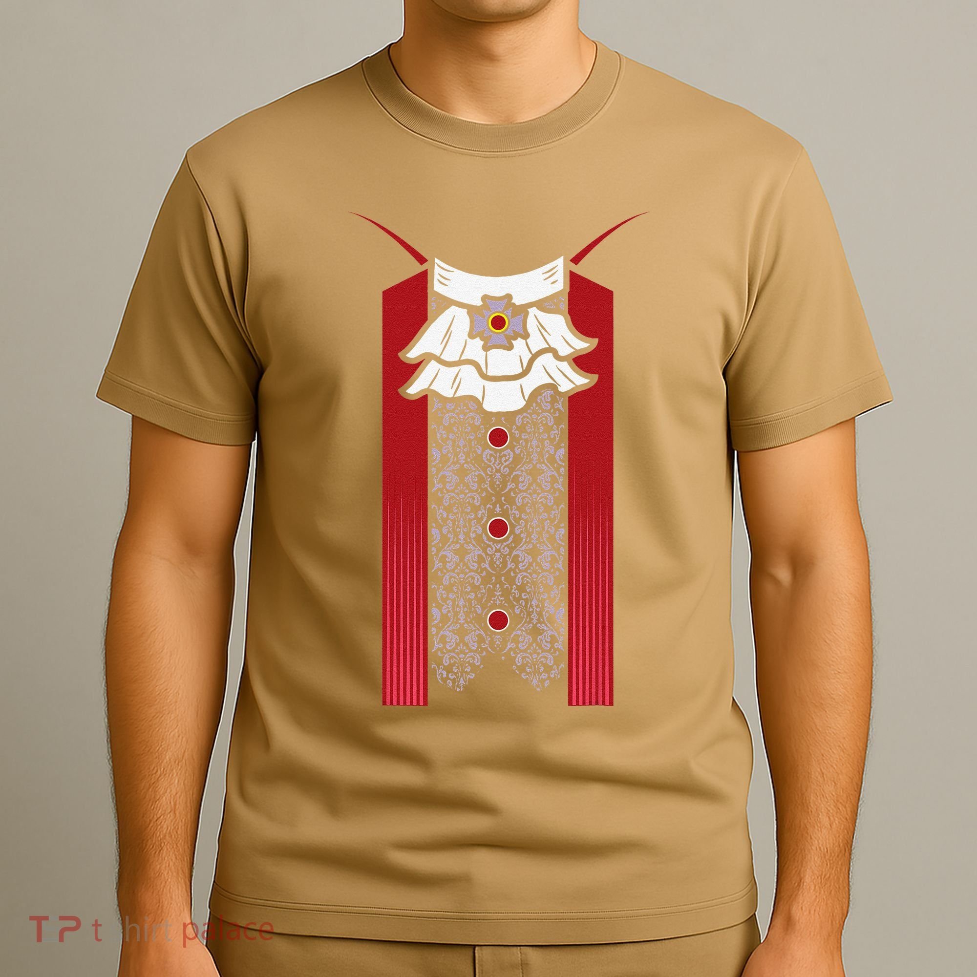 Dracula Halloween Tuxedo Vlad Tepes Costume V2 T-Shirt