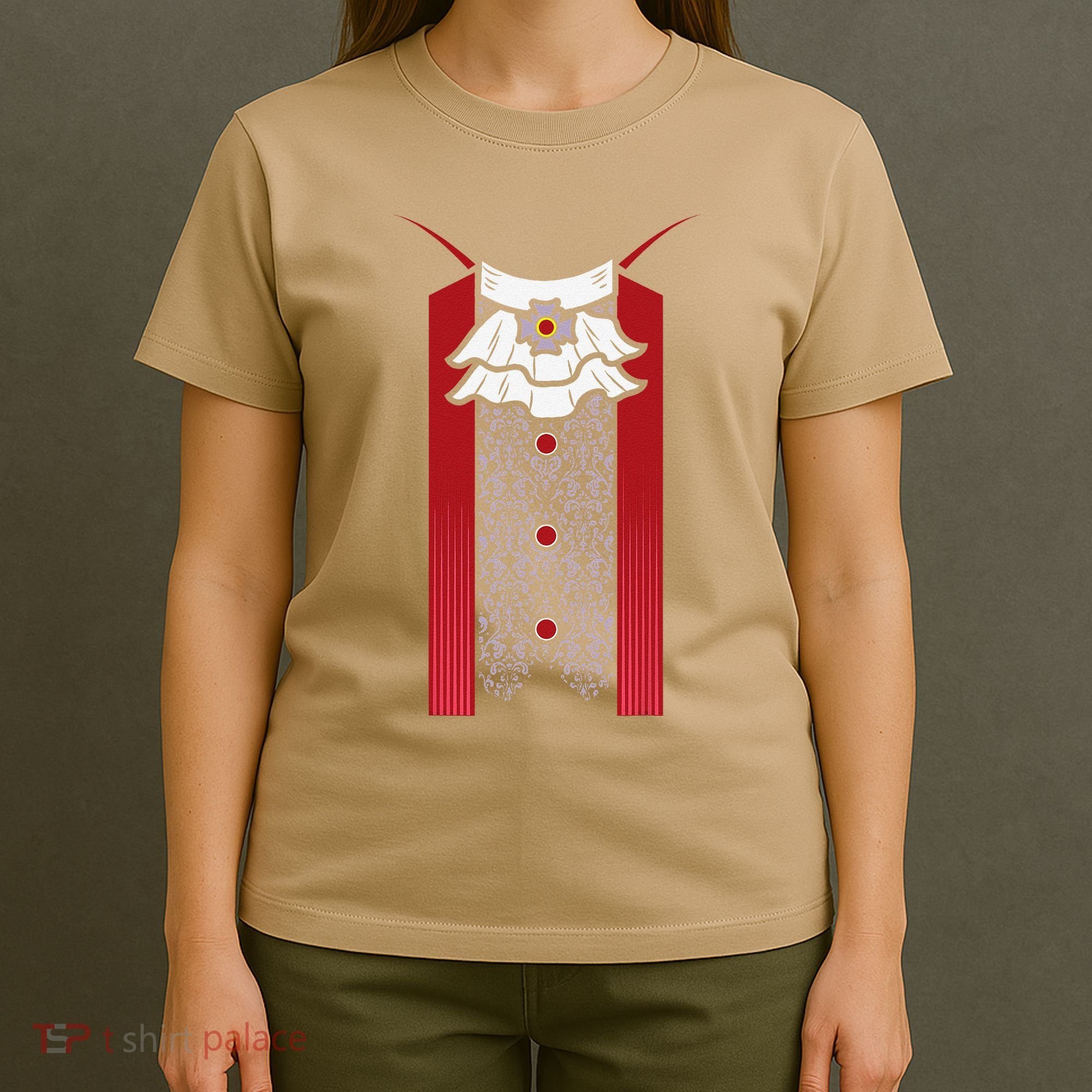 Dracula Halloween Tuxedo Vlad Tepes Costume V2 T-Shirt