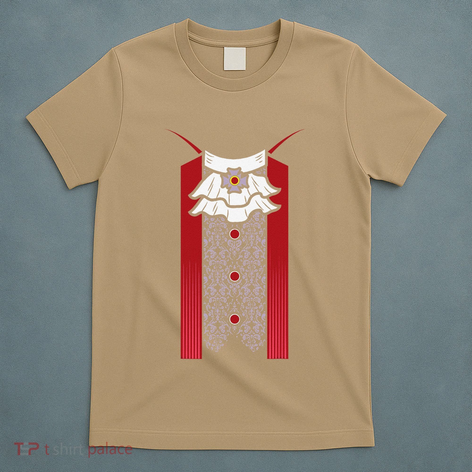 Dracula Halloween Tuxedo Vlad Tepes Costume V2 T-Shirt