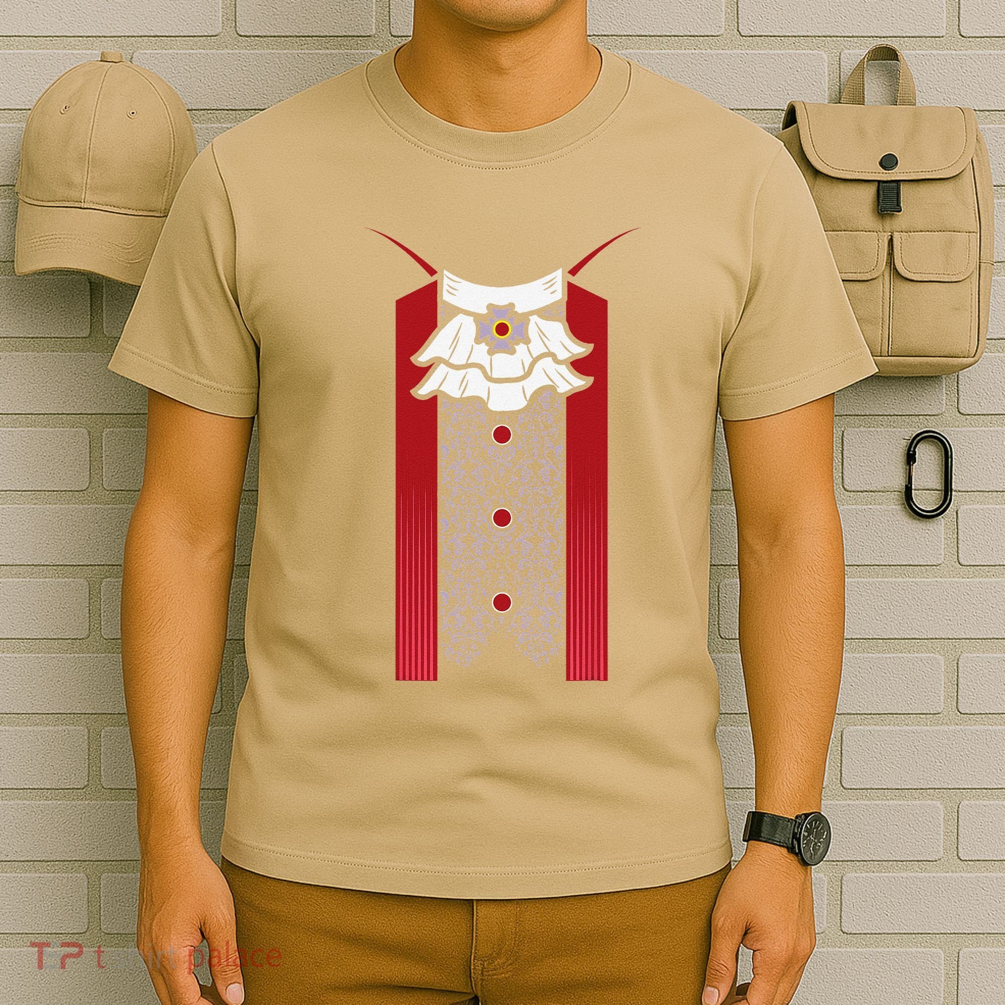 Dracula Halloween Tuxedo Vlad Tepes Costume V2 T-Shirt