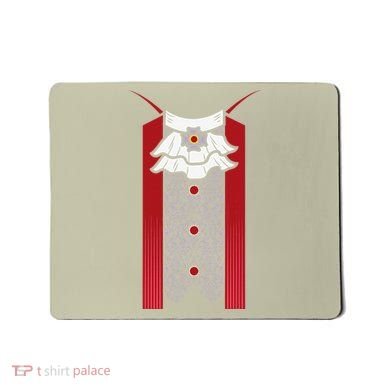 Dracula Halloween Tuxedo Vlad Tepes Costume V2 Mousepad