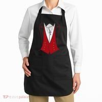 Dracula Halloween Tuxedo Vlad Tepes Costume Apron thumb 2