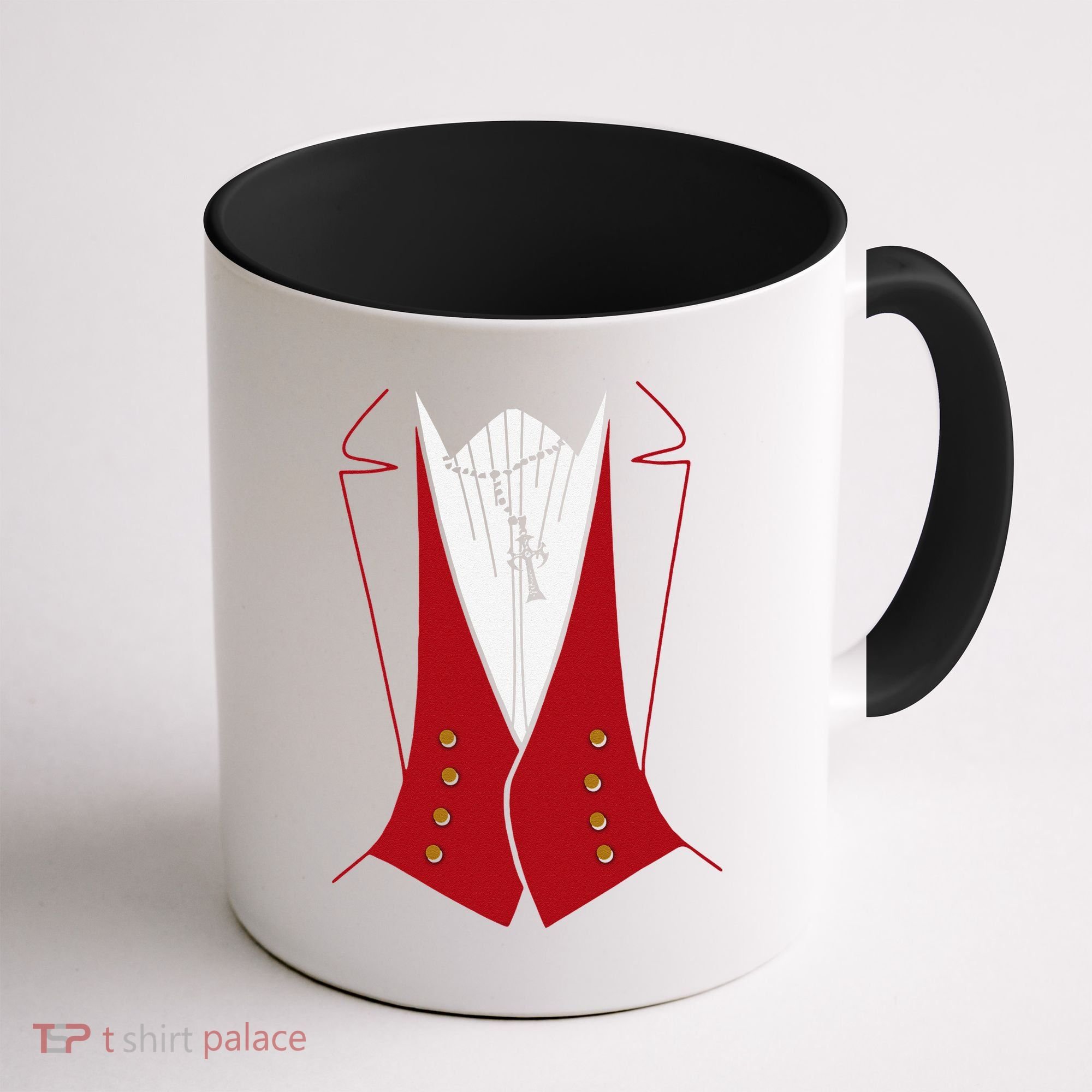 Dracula Halloween Tuxedo Vlad Tepes Costume Coffee Mug