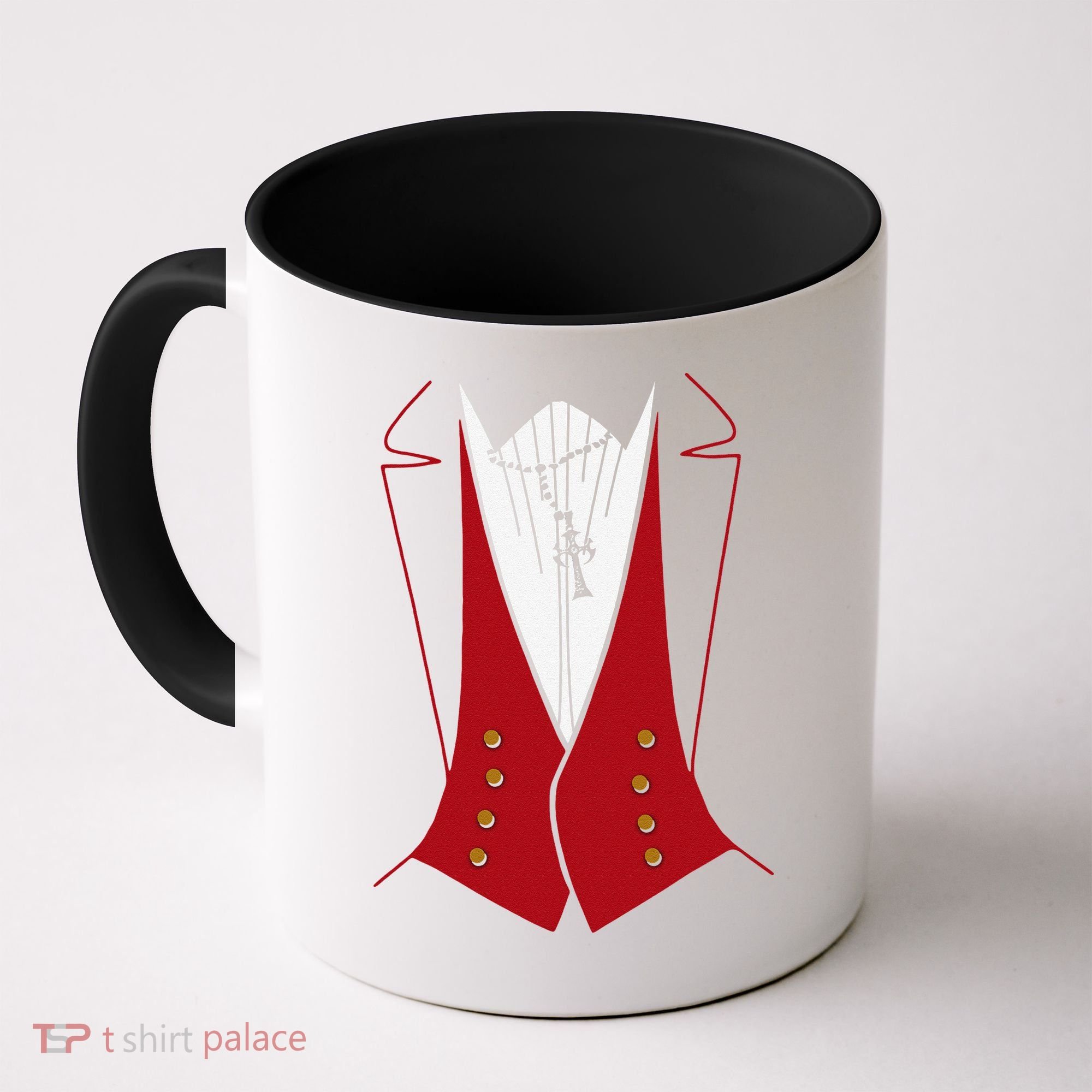 Dracula Halloween Tuxedo Vlad Tepes Costume Coffee Mug