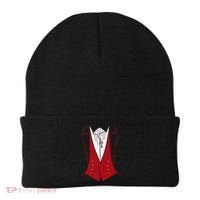 Dracula Halloween Tuxedo Vlad Tepes Costume Beanie thumb 0