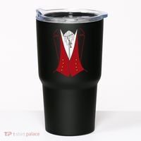Dracula Halloween Tuxedo Vlad Tepes Costume Tumbler thumb 0